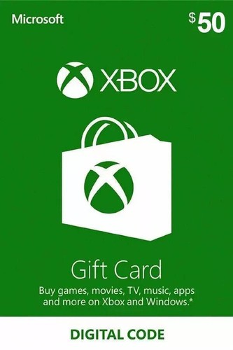 Xbox live gift card usd - xbox,